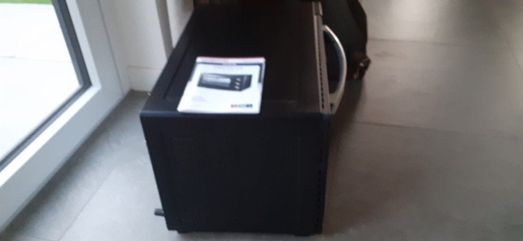 Inventum OV457B Vrijstaande Oven - Zwart, Ophalen, Minder dan 45 cm, Oven, Zo goed als nieuw