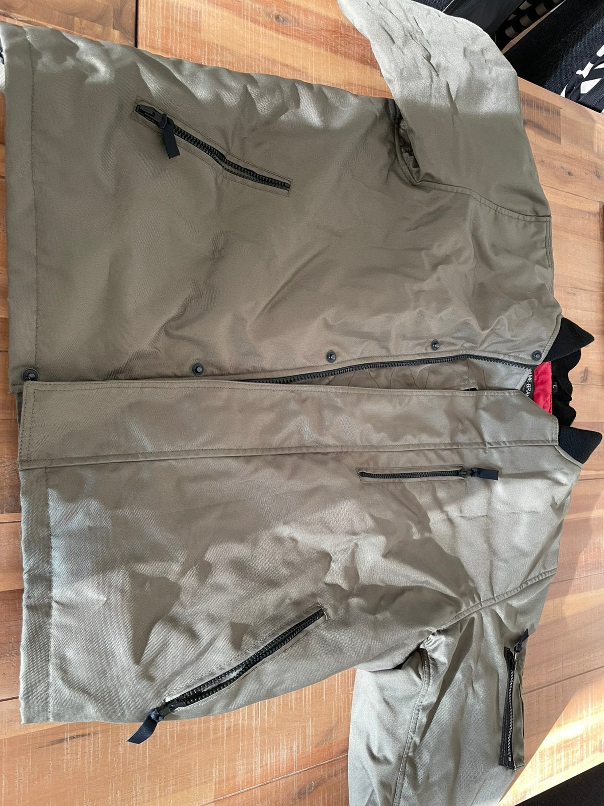Kevlar motorbomberjack, Ophalen, Zo goed als nieuw, Maat 56/58 (XL), Zwart