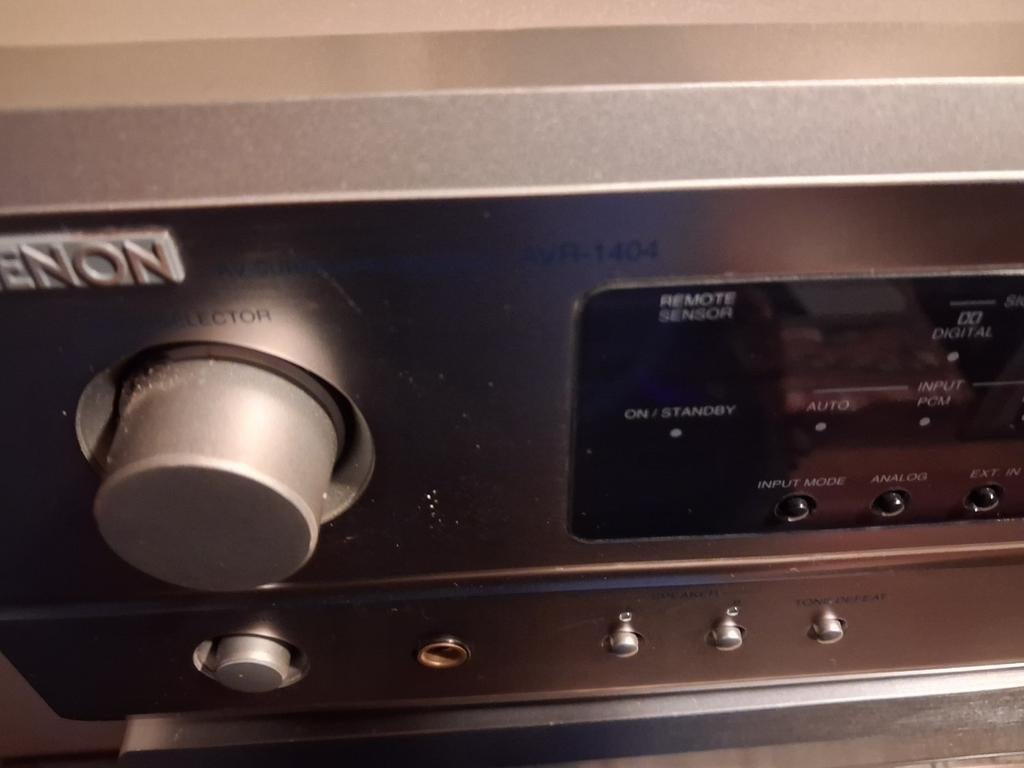 Denon 5.1 reciever met ab.bieden., Ophalen of Verzenden, 120 watt of meer, Denon