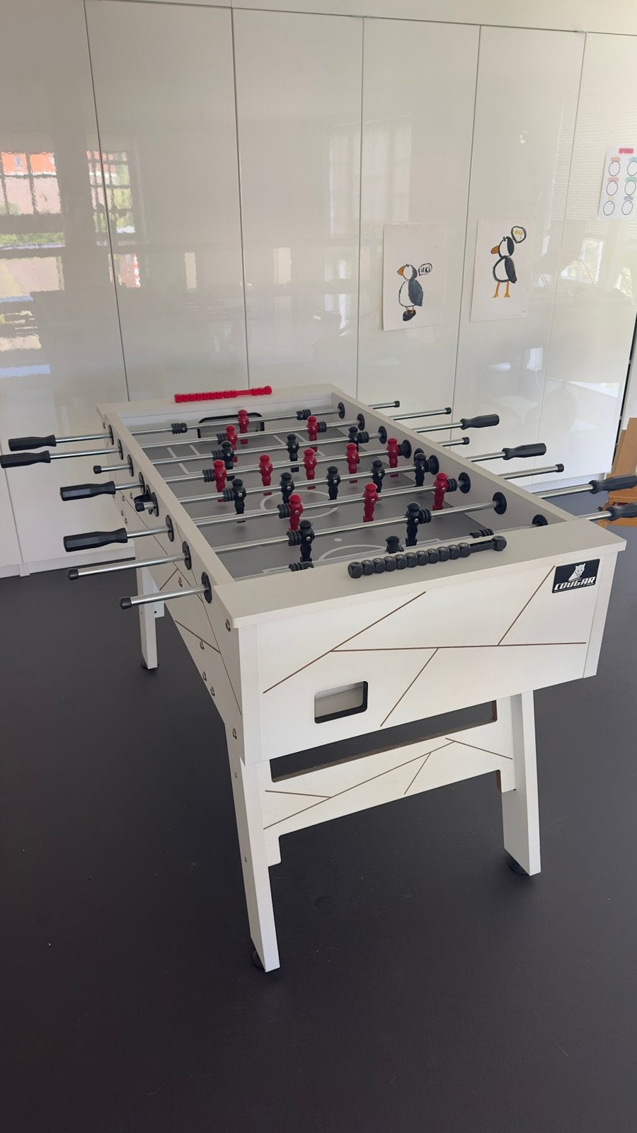 Cougar Voetbaltafel Cup Final White, Ophalen, Zo goed als nieuw
