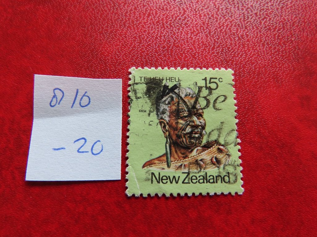 nw zeeland 810, Ophalen of Verzenden, Gestempeld