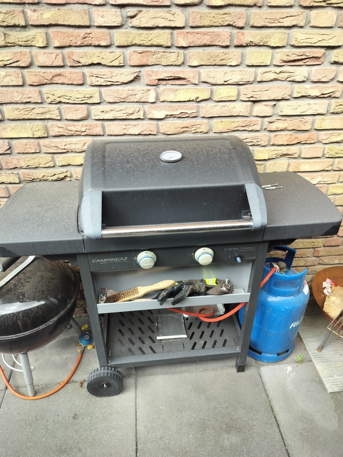 gasbarbecue, Ophalen of Verzenden, Gebruikt, Campinggaz