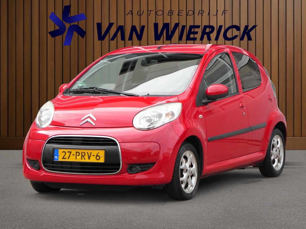 Citroen C1 1.0-12V Exclusive Automaat | Incl Garantie! | Air, Euro 5, Gebruikt, Zwart, 4 stoelen