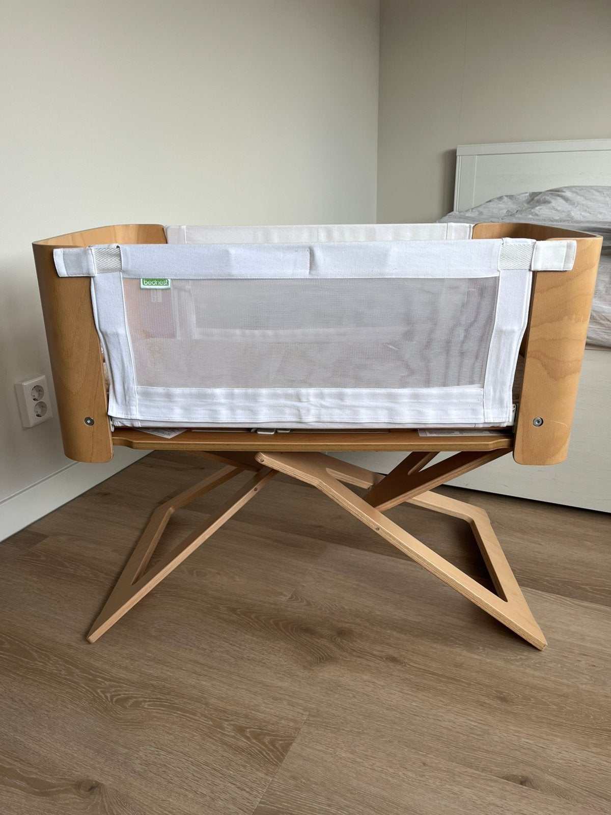 Bednest cosleeper + 2 matrassen en wollen onderlegger, Ophalen, Gebruikt, Overige typen