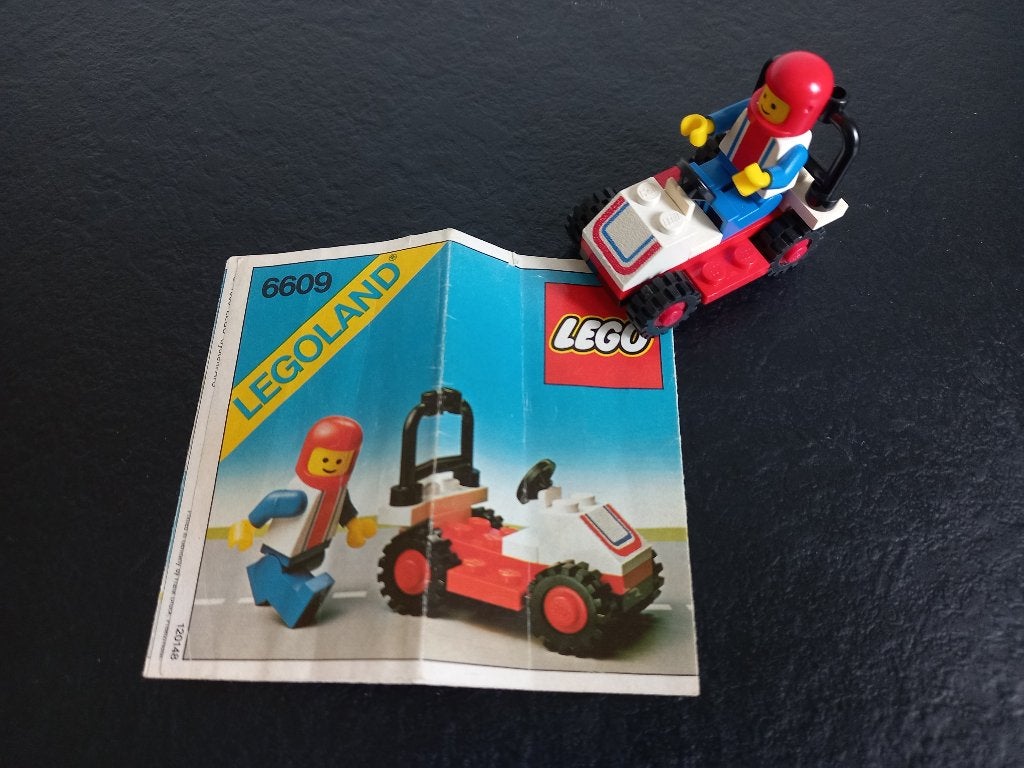 LEGO race auto 6609 - Compleet, Gebruikt, Lego, Ophalen of Verzenden, Complete set