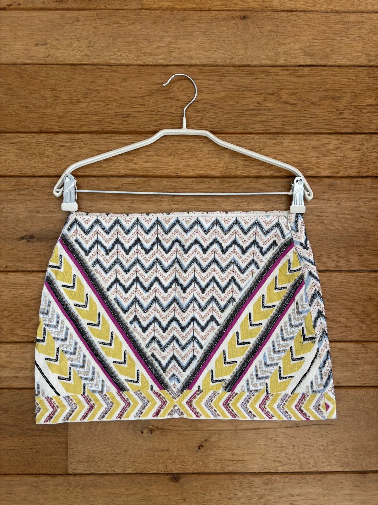 Zara Trafaluc Rok met Kralen | Boho festival Zomerrok maat S, Ophalen of Verzenden, Zo goed als nieuw, Boven de knie