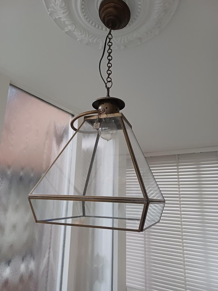 Riviera maison lamp, Huis en Inrichting, Lampen | Hanglampen, Ophalen, 50 tot 75 cm, Glas, Landelijk