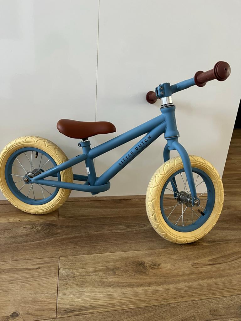 Little Dutch loopfiets - Blauw, Fietsen en Brommers, Fietsen | Kinderfietsjes, Ophalen, Zo goed als nieuw, 16 tot 20 inch