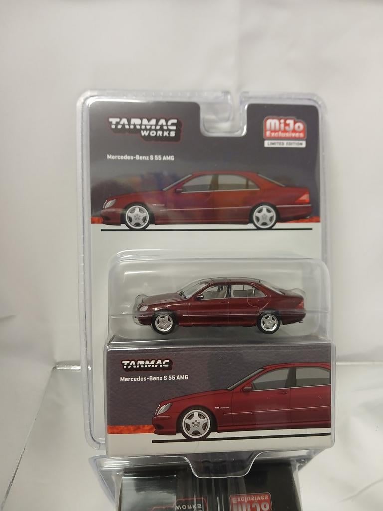 Tarmac Works Mercedes S55 AMG Mijo Exclusive 1:64, Ophalen of Verzenden, Nieuw, Auto