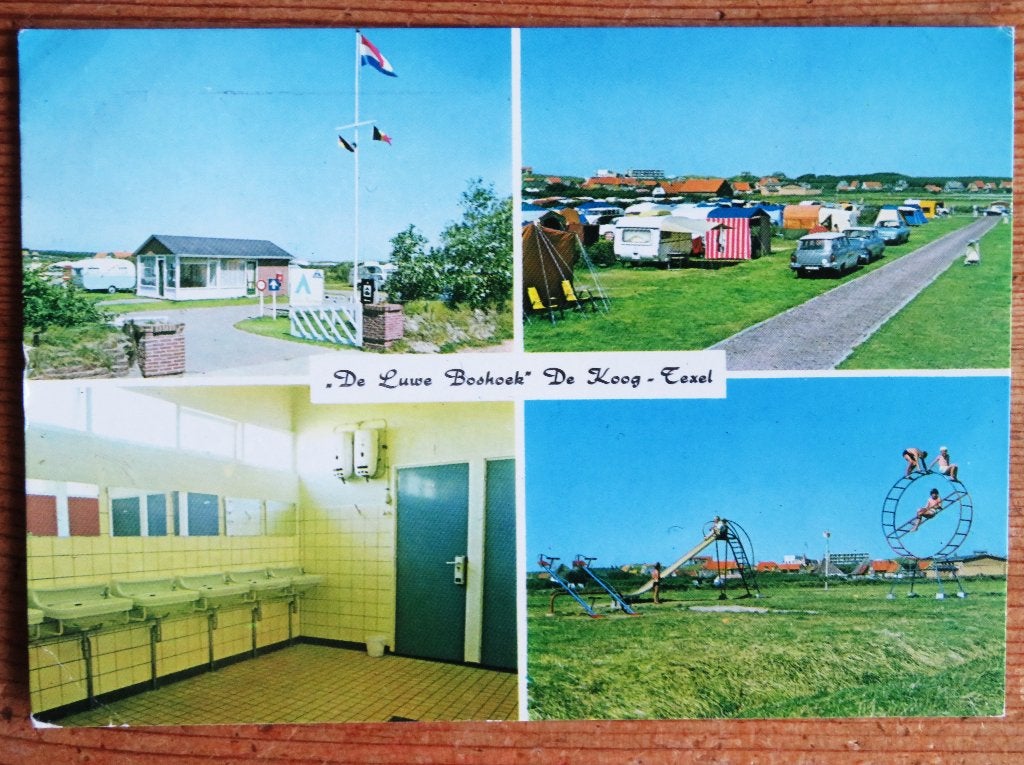 Texel: De Koog "De Luwe Boshoek" ( Vierluik ), Ophalen of Verzenden, Voor 1920, Noord-Brabant
