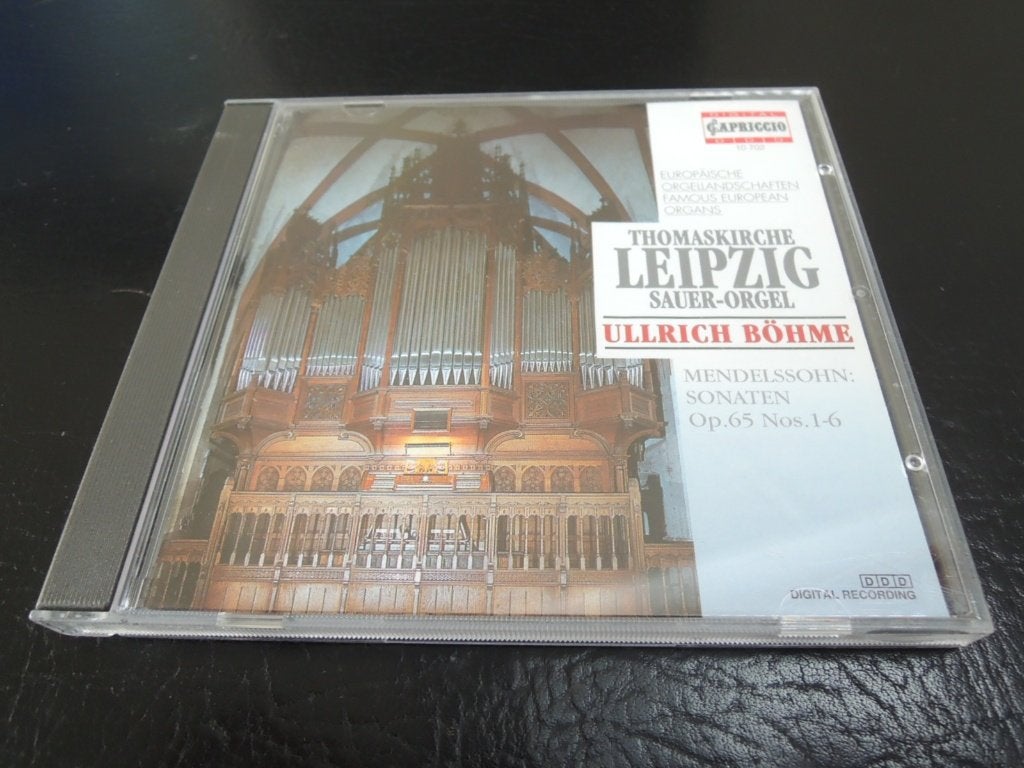 Mendelssohn Orgel Sonates Ullrich Böhme, Cd's en Dvd's, Overige typen, Zo goed als nieuw, Romantiek, Inclusief boekje