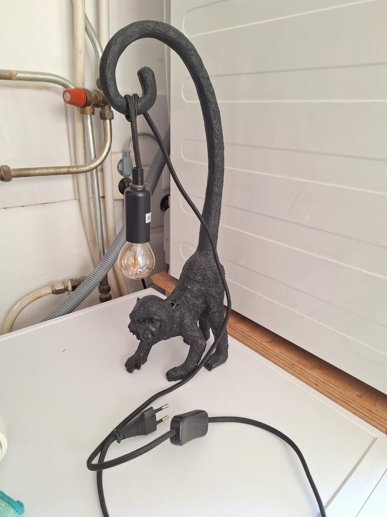 Lamp aap, Huis en Inrichting, Lampen | Tafellampen, Ophalen, Minder dan 50 cm