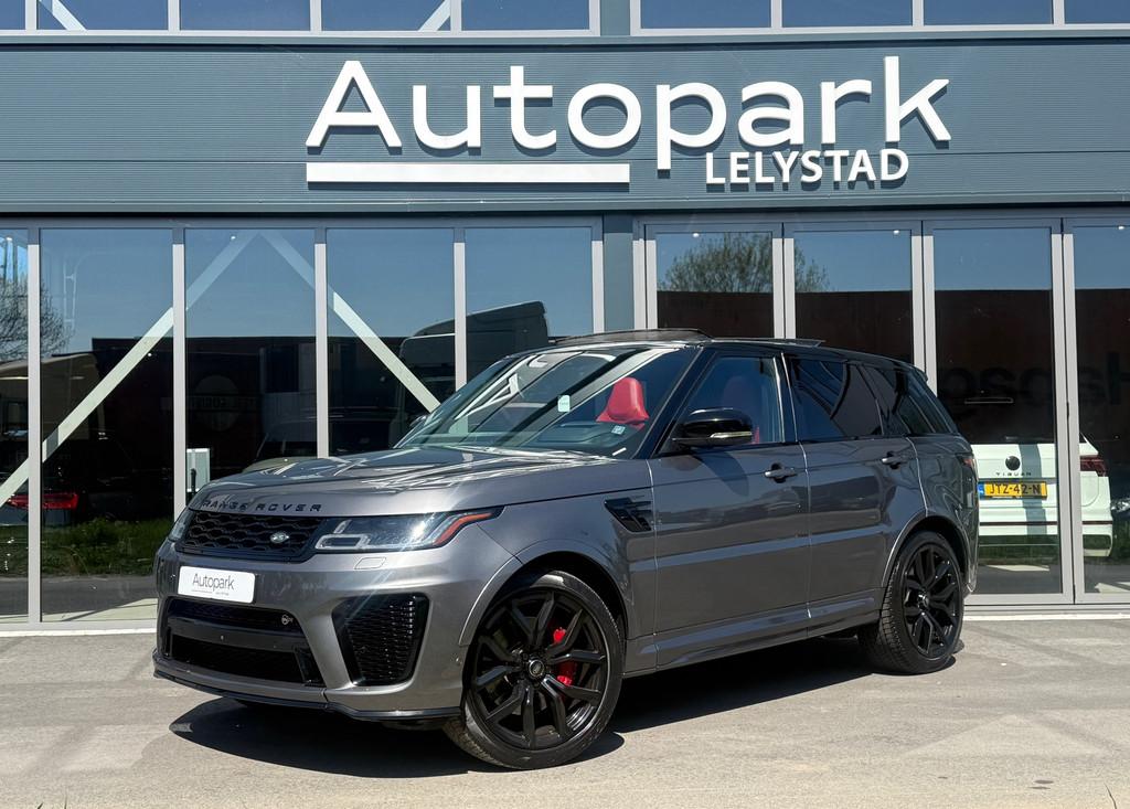 Land Rover RANGE ROVER SPORT 5.0 V8 576pk SC SVR Carbon-edit, Auto's, Land Rover, Bedrijf, Te koop, 360° camera, 4x4, ABS, Achteruitrijcamera