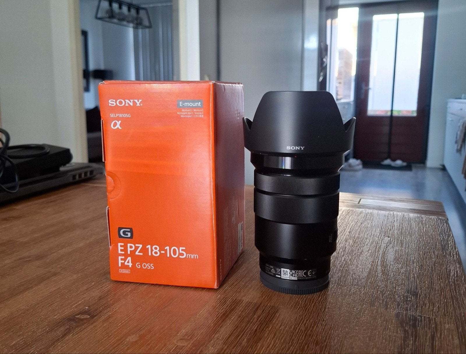 Sony E PZ 18-105mm f/4 G OSS, Sony E-mount, Sony, Ophalen of Verzenden, Zo goed als nieuw