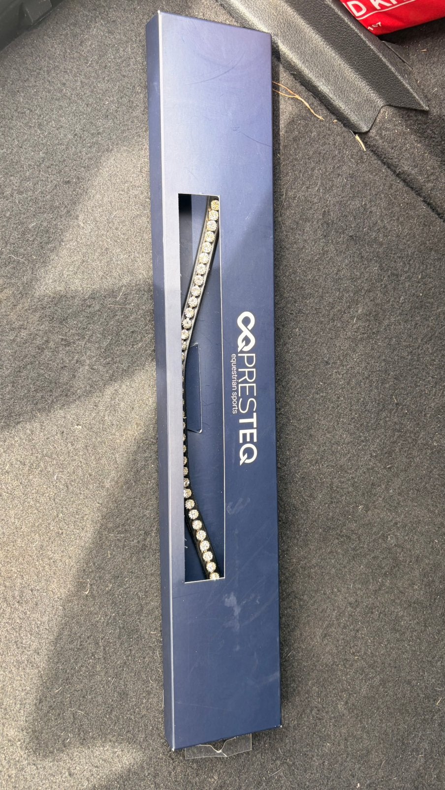 Presteq ShineBright frontriem Swarovski – nieuw, Dieren en Toebehoren, Paarden en Pony's | Hoofdstellen en Tuigage, Nieuw, Ophalen of Verzenden