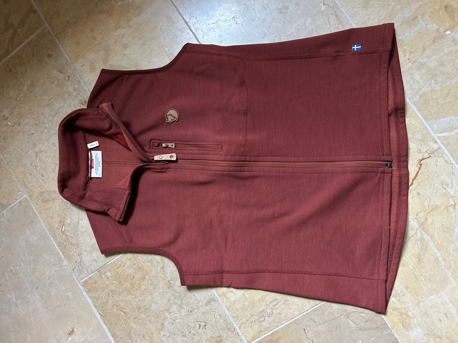 Fjallraven Keb Fleece Vest, dames M, Ophalen of Verzenden, Zo goed als nieuw, Kleding