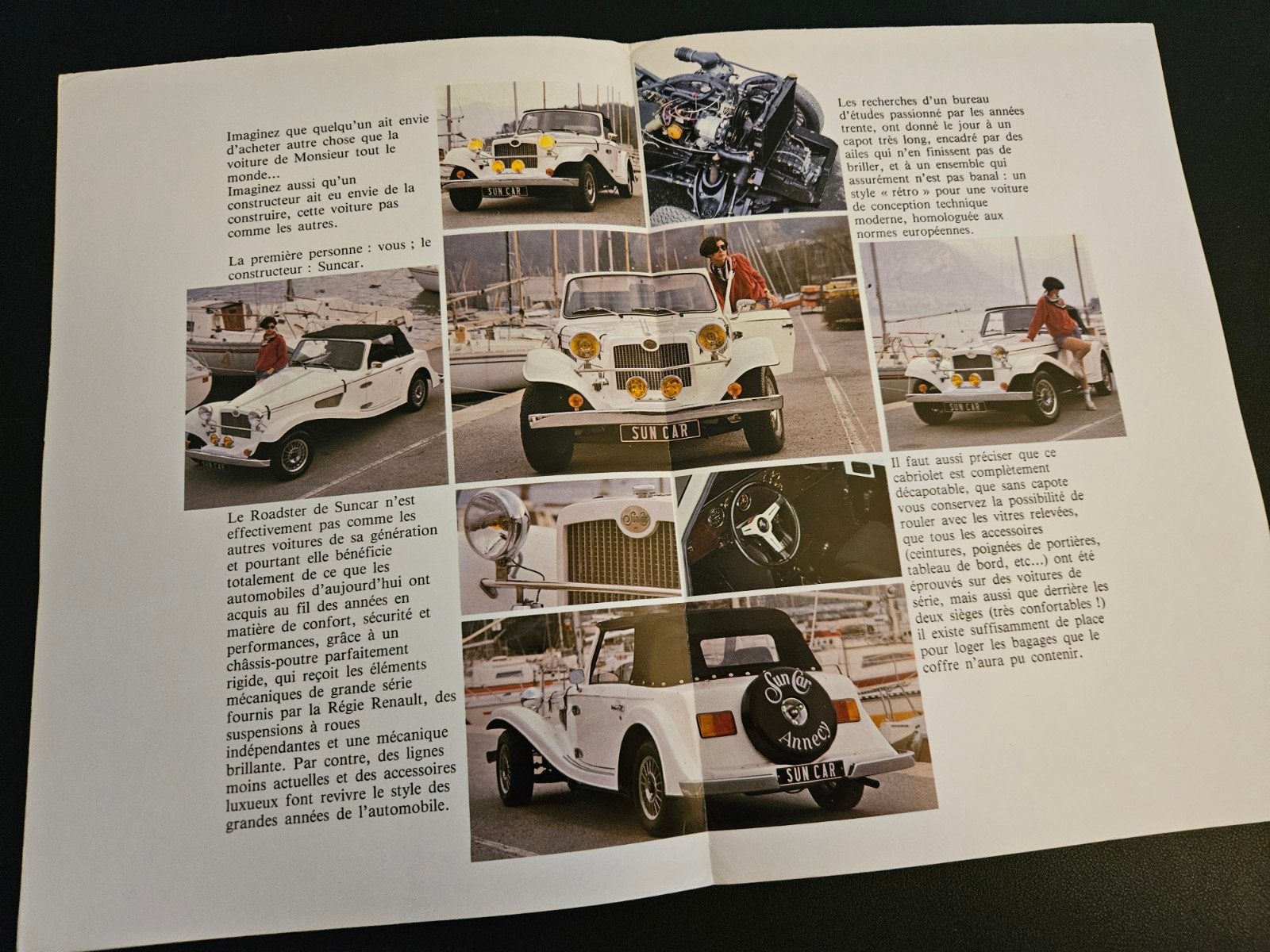 Brochure Suncar Roadster, Ophalen of Verzenden, Zo goed als nieuw, Overige merken