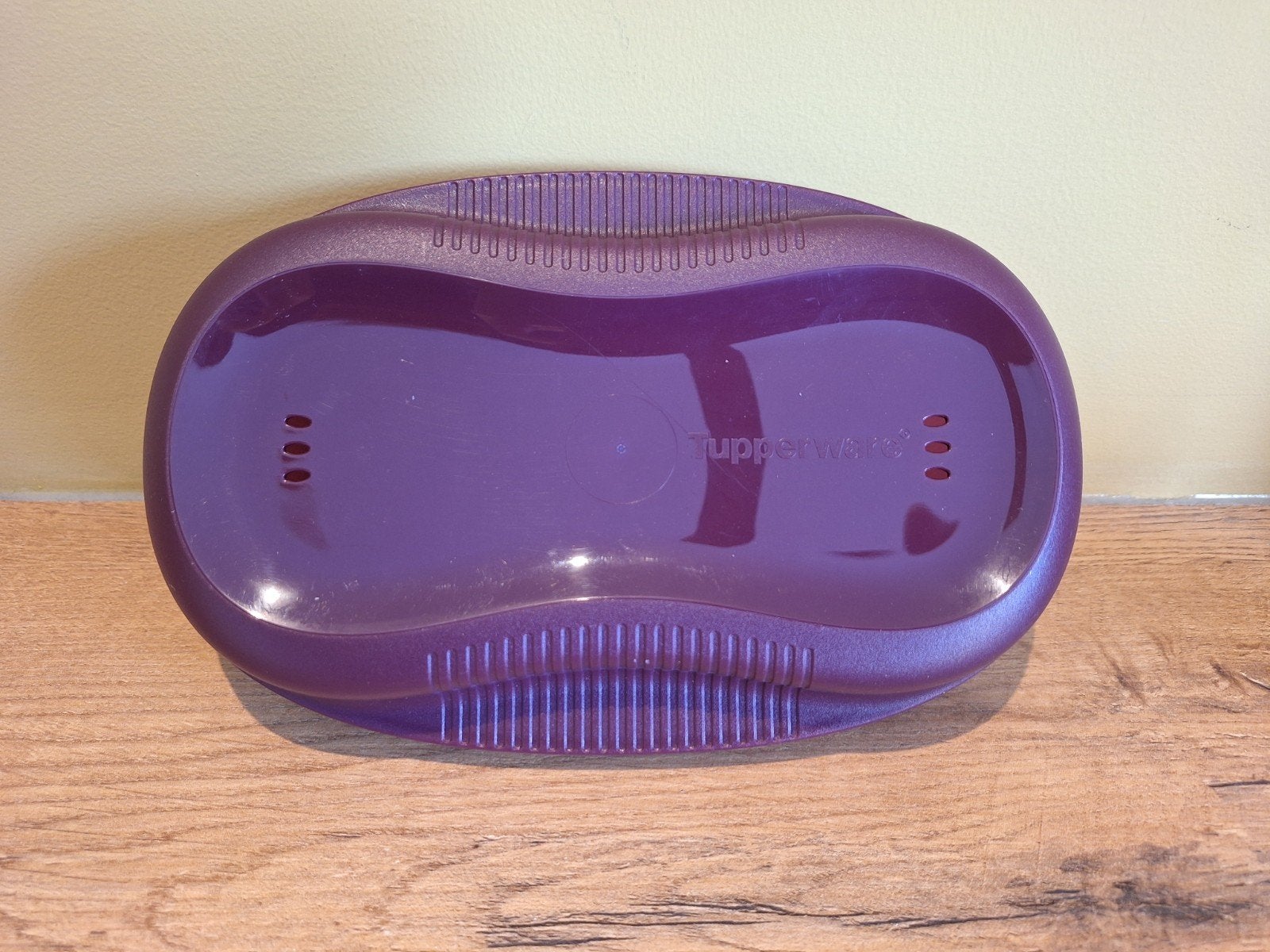 Tupperware Omeletmaker 430ml - Magnetronbestendig, Gebruikt, Magnetronbestendig, Paars, Overige typen
