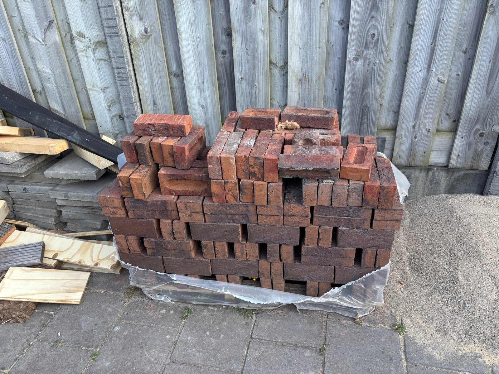 Wienerberger Belcanto bakstenen nieuw 200-250 stuks, Doe-het-zelf en Verbouw, Metselstenen, Ophalen, Nieuw, Bakstenen