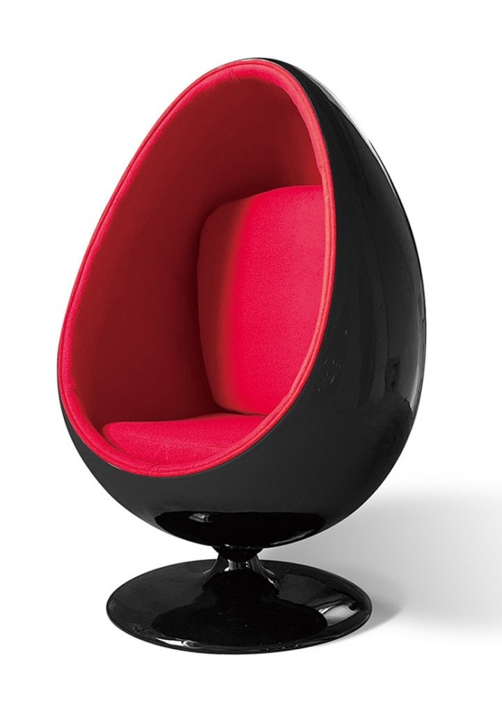 Ohno Egg pod - Ei Lounge Stoel 2 voor 1500,- !, Huis en Inrichting, Niet ingevuld, Zwart, Nieuw, Ophalen of Verzenden