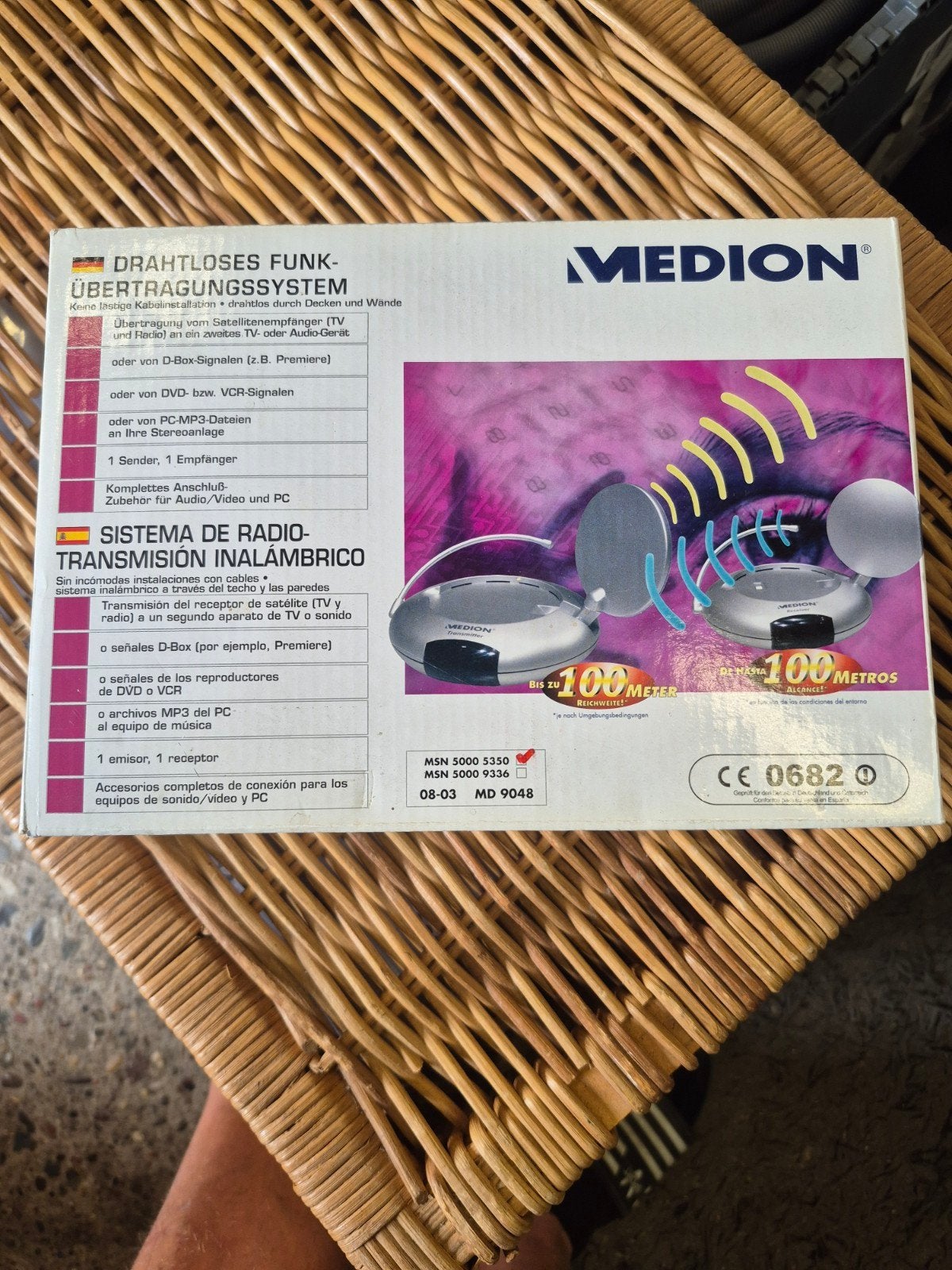 Medion Draadloos Radio/TV Overdrachtssysteem, Ophalen, Nieuw, Tv en Weergevers
