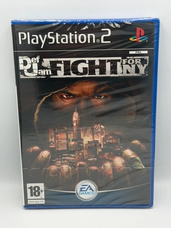 Def Jam Fight For New York PS2 Factory Sealed New Old Stock, Vechten, 1 speler, Ophalen of Verzenden, Sony