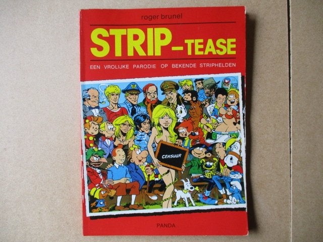 adv11363 strip-tease, Boeken, Stripboeken, Eén stripboek, Ophalen, Gelezen
