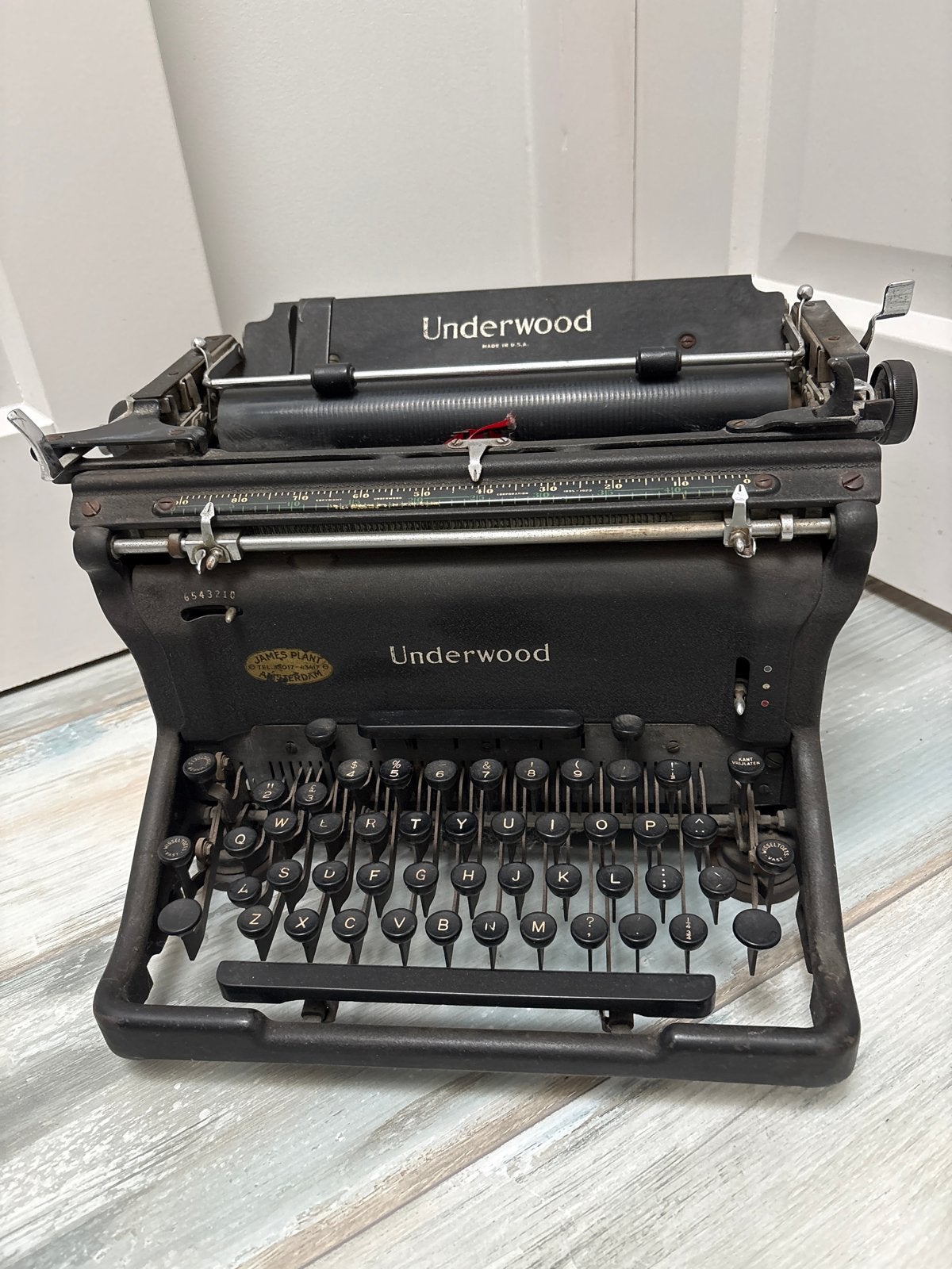 Underwood Standard typemachine, Diversen, Ophalen, Gebruikt