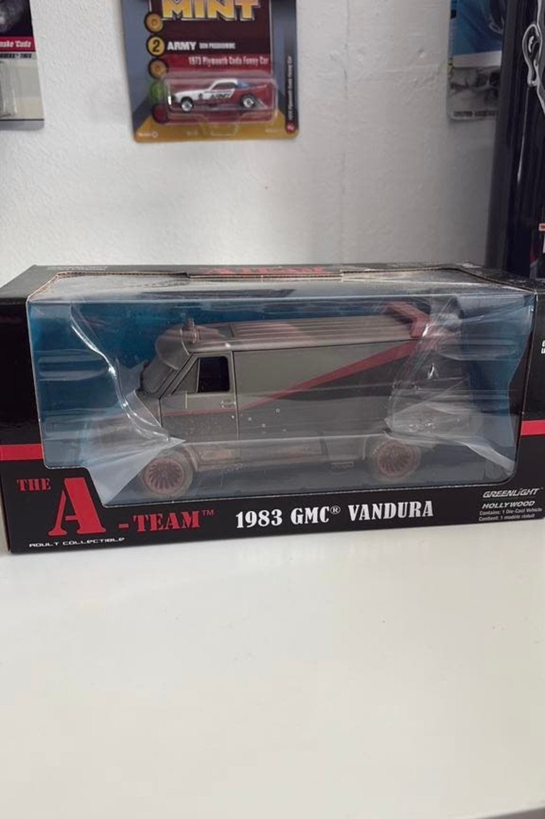 Greenlight A-Team GMC Vandura 1/24, Ophalen of Verzenden, Nieuw, Bus of Vrachtwagen, Overige merken