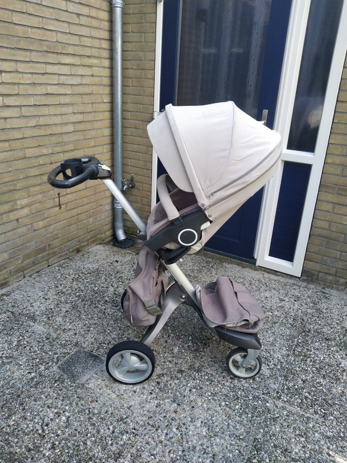 Stokke Xplory V kinderwagen/buggy met heel veel extra 's, Zo goed als nieuw, Combiwagen, Verstelbare duwstang, Ophalen