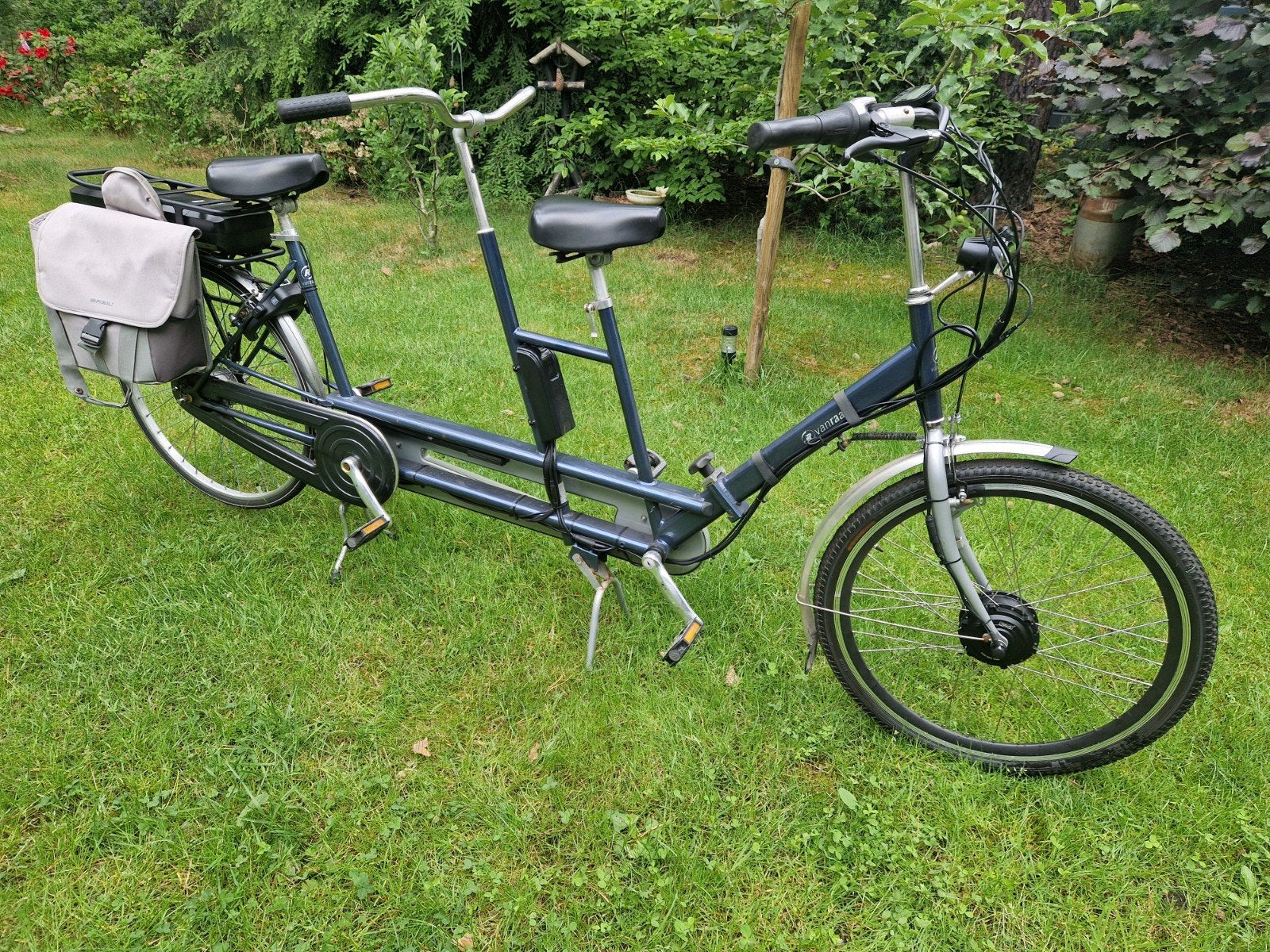 Elektrische tandem opvouwbaar/deelbaar incl. fietsendrager, Fietsen en Brommers, Ophalen of Verzenden, Gebruikt, Minder dan 10 versnellingen