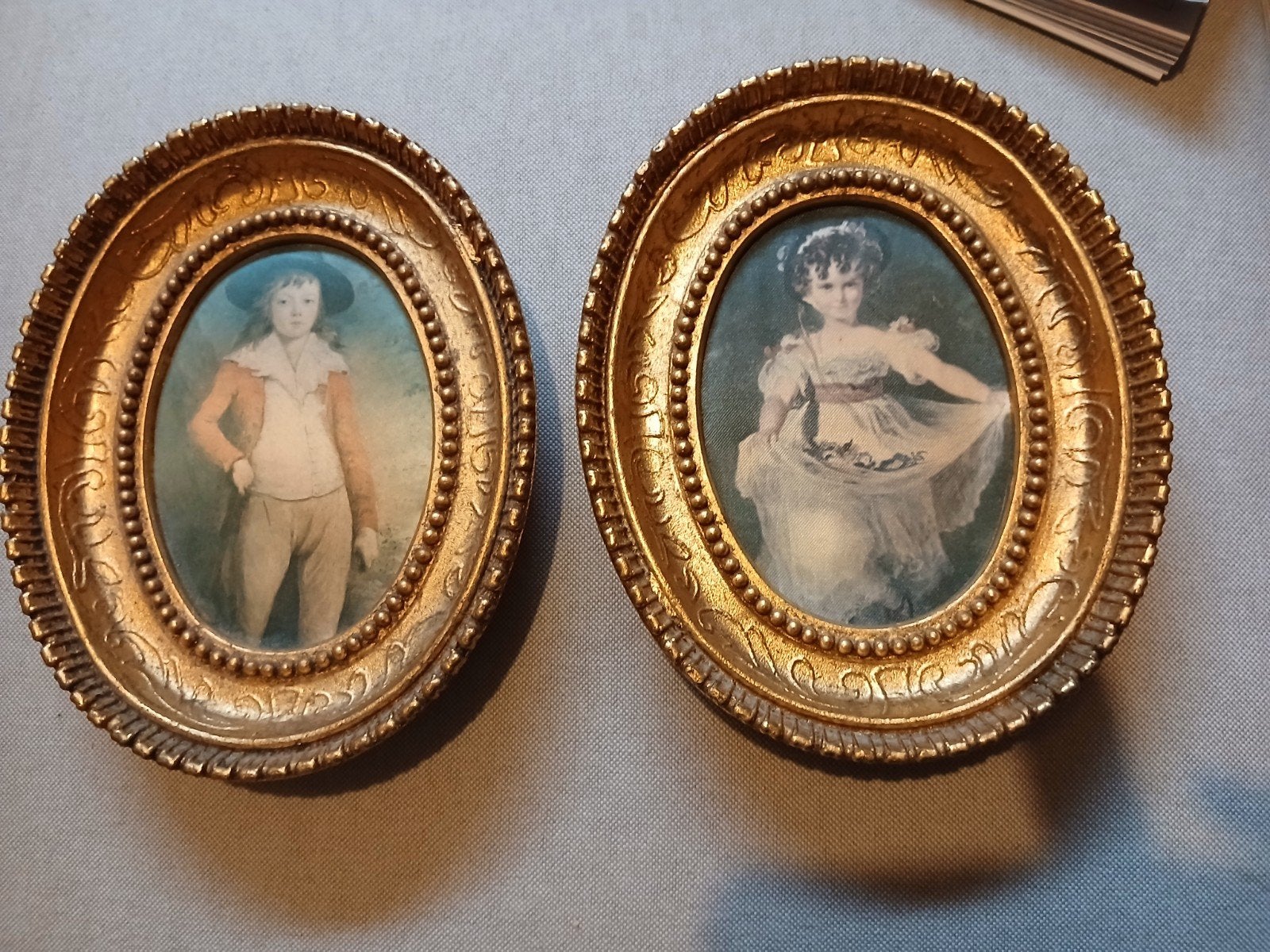 prachtige schilderijen met prachtige lijst, Ophalen of Verzenden, Portret of Personen