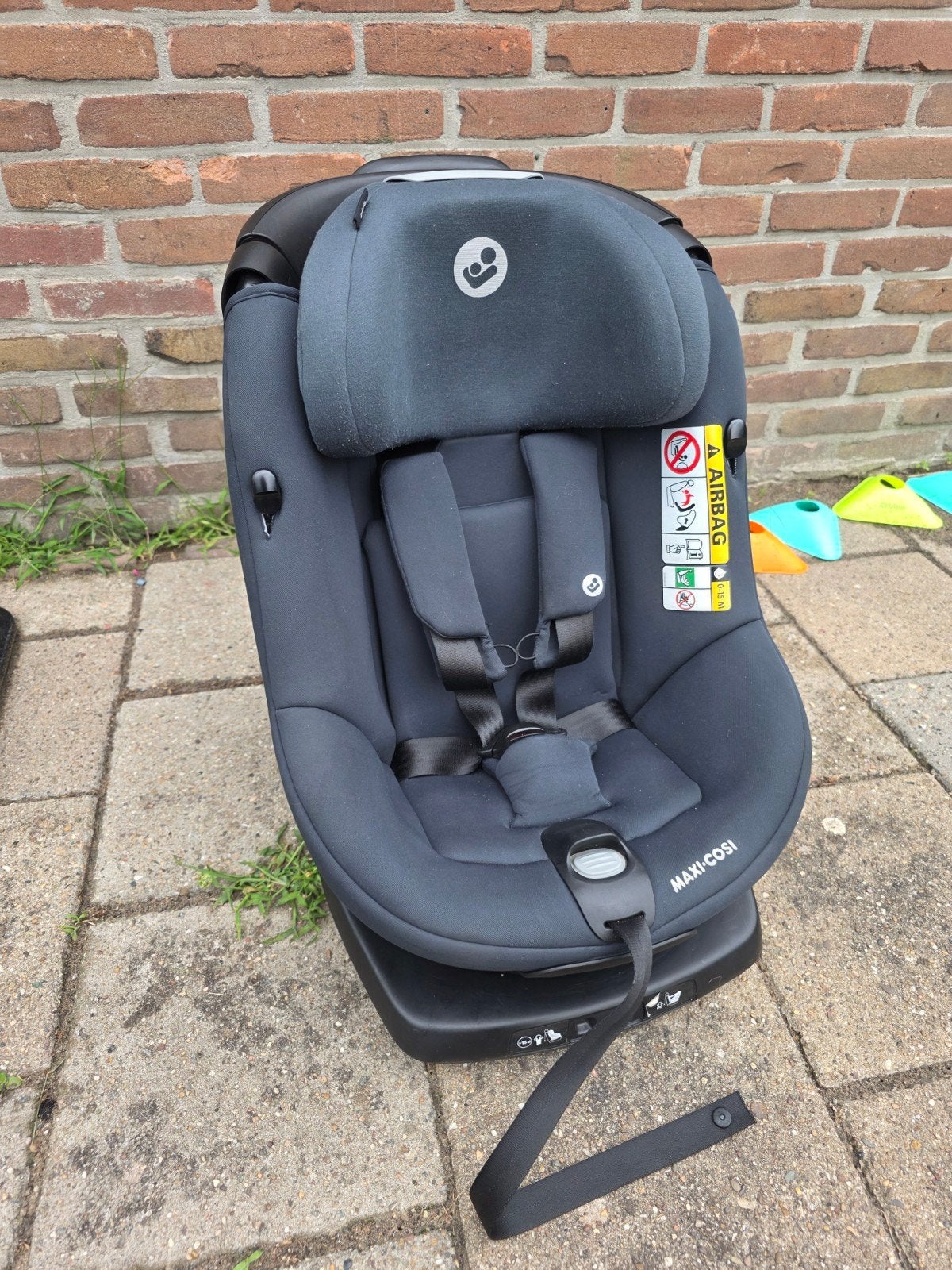 Maxi-Cosi Axissfix i-Size Isofix autostoel, Verstelbare rugleuning, 9 t/m 18 kg, Ophalen of Verzenden, Zo goed als nieuw