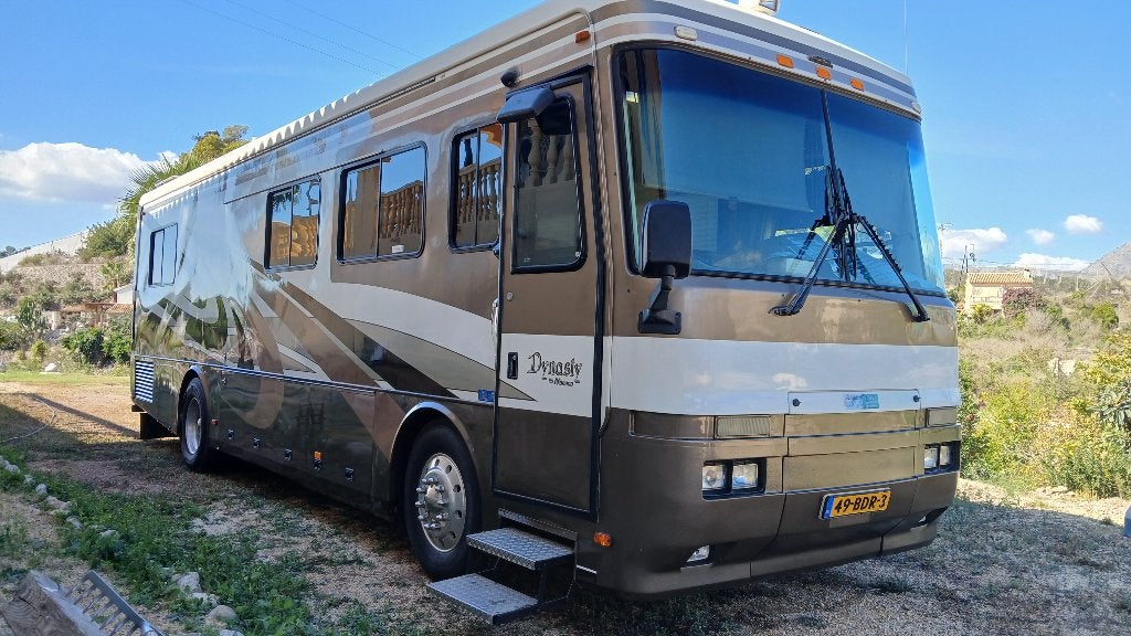 Monaco Dynasty 34 Motorhome  BIJNA GEEN WEGENBELASTING 75 PM, Caravans en Kamperen, Campers, Particulier, Buscamper of Camperbus