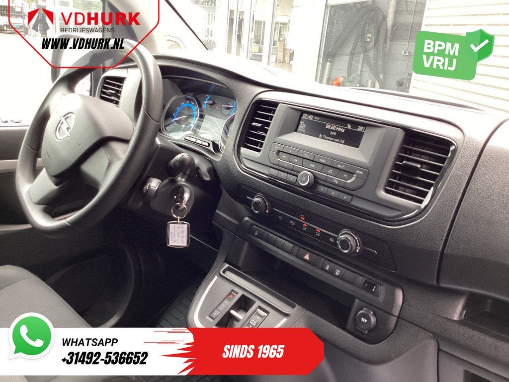 Opel Vivaro Electric 75 kWh DC Dubbel Cabine 345 km WLTP Sne, Gebruikt, Wit, Opel, 6 stoelen