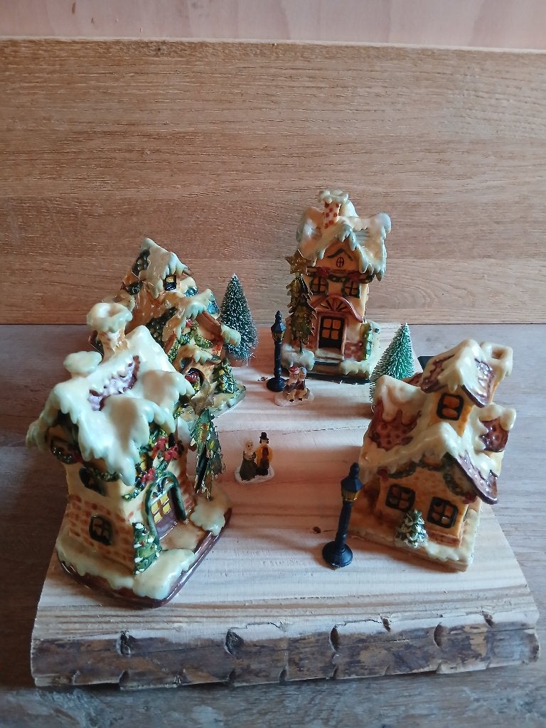 Kerstdorp met verlichting, Diversen, Ophalen of Verzenden, Nieuw
