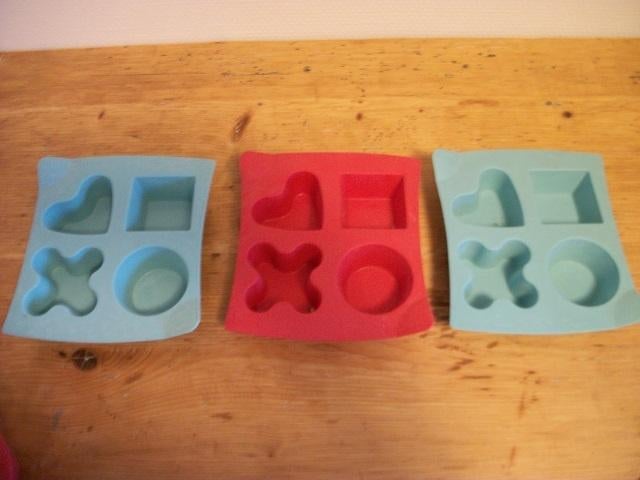Tupperware Bakvormen Flexible ( cakejes ), Ophalen of Verzenden, Gebruikt, Overige typen