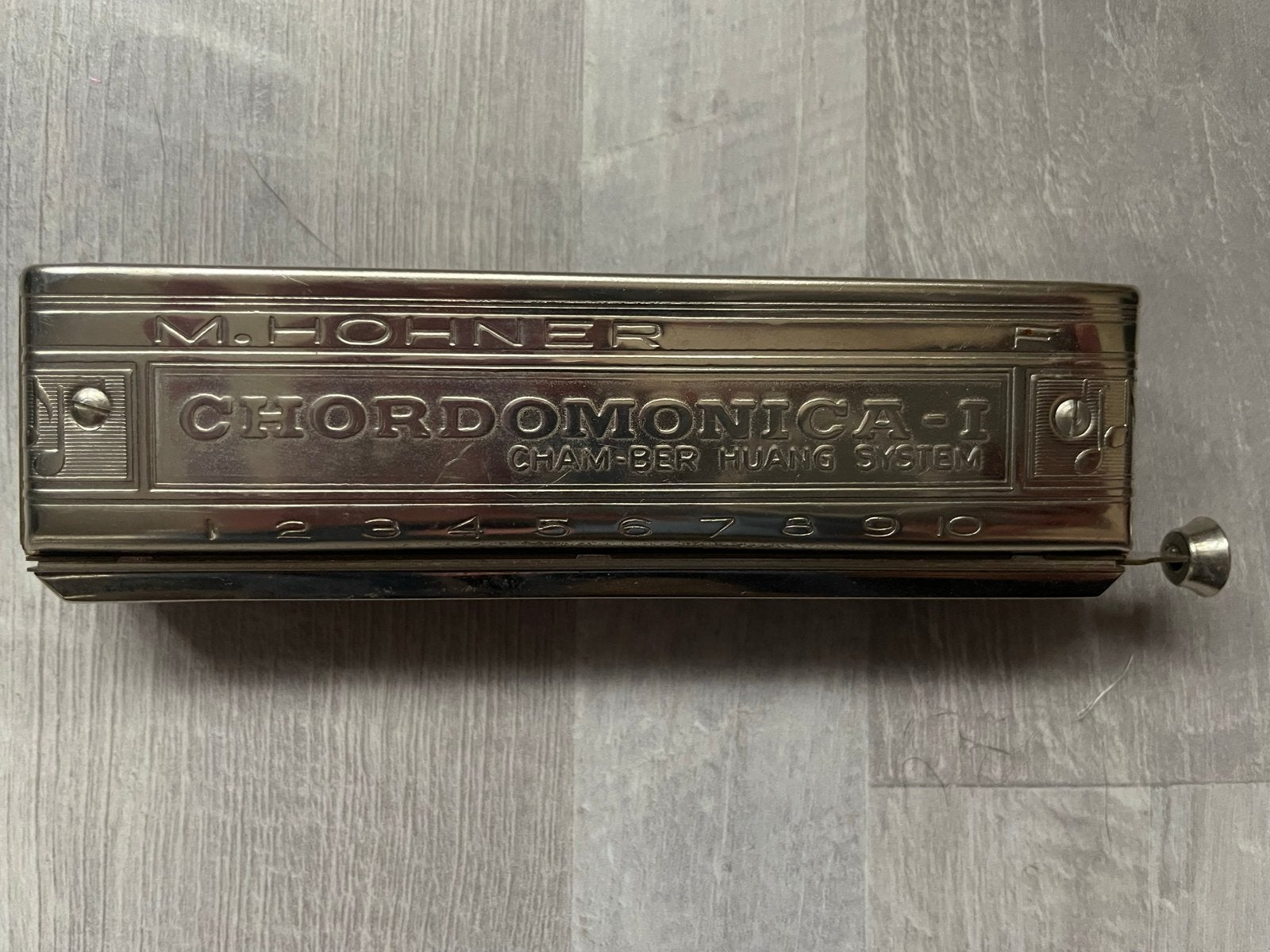 M.Hohner Chordomonica-1 Mondharmonica, Muziek en Instrumenten, Ophalen of Verzenden, Gebruikt, Chromatisch, Overige typen