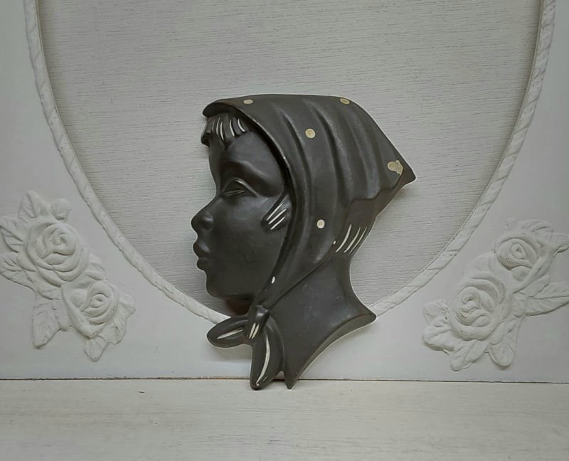 Kroon L'Ancora keramiek hoofdje, wanddecoratie, Ophalen of Verzenden, Huis en Inrichting