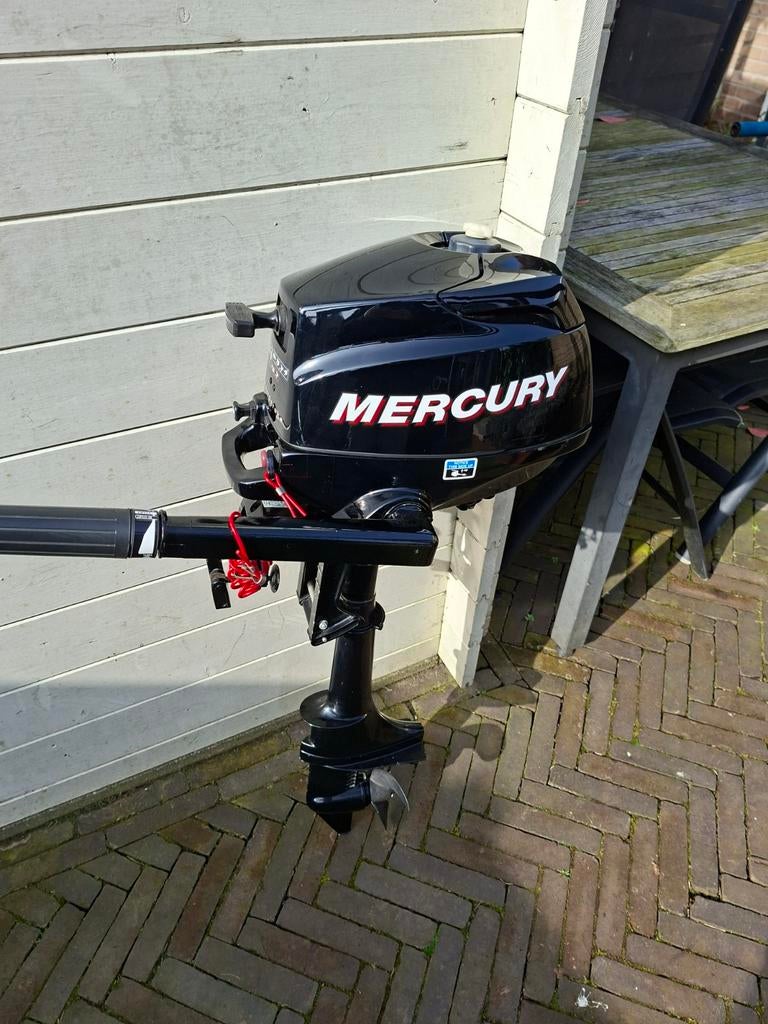 Mercury 3.5 pk 4 takt buitenboordmotor, Ophalen, Zo goed als nieuw, Benzine, Minder dan 5 pk