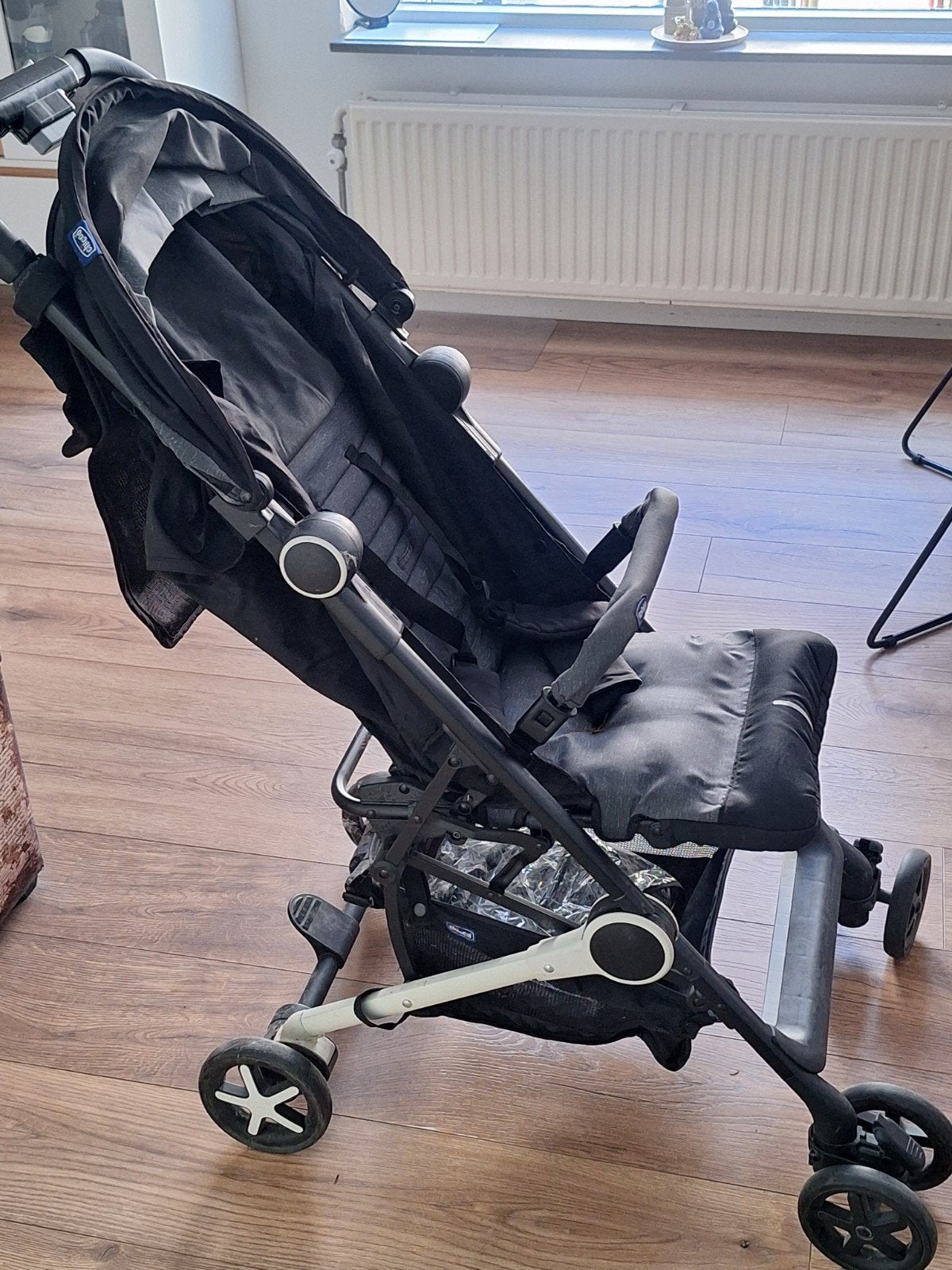 Chicco kinderwagen incl draagtas, voetenzak en regenkap, Ophalen, Gebruikt, Kinderwagen, Overige merken