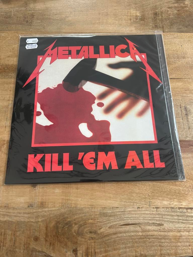 Metallica – Kill ’Em All LP (Unofficial Release) Nieuw, Cd's en Dvd's, Ophalen of Verzenden, Nieuw in verpakking