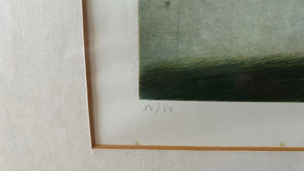 Friedrich Meckseper / Kleurets getiteld "Stuhl", Antiek en Kunst, Ophalen of Verzenden