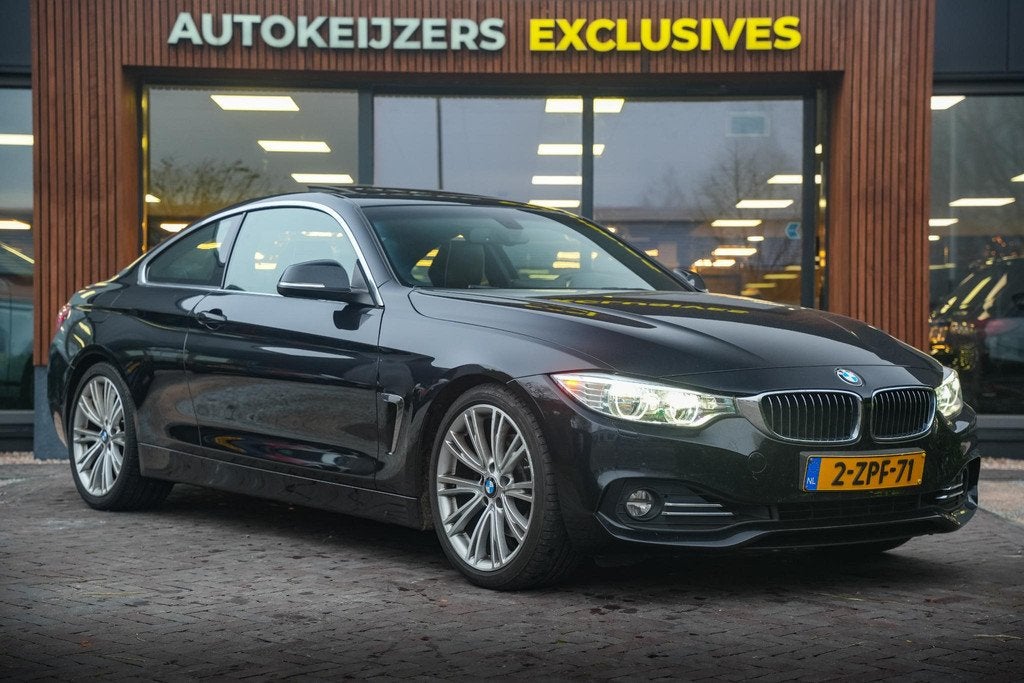 BMW 4-serie Coupé 428i High Executive individual Org NL/ NA, Automaat, 745 kg, Achterwielaandrijving, Gebruikt