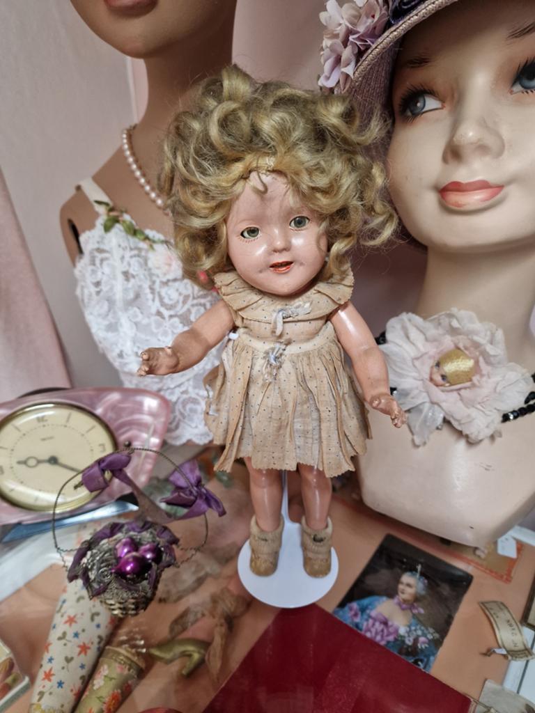 Oude Shirley Temple Pop Genummerd, Ophalen of Verzenden, Zo goed als nieuw, Pop