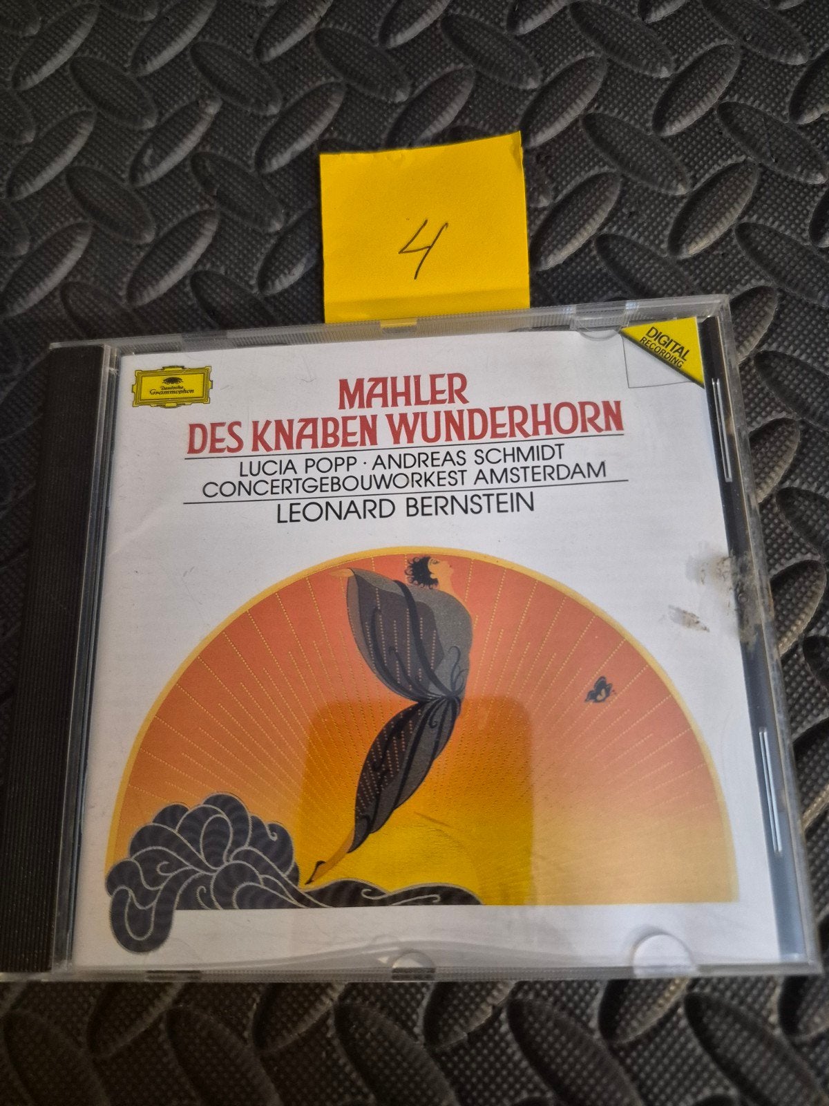 Mahler: Des Knaben Wunderhorn - Bernstein, Popp, Schmidt, Mahler, Ophalen of Verzenden, Zo goed als nieuw, Romantiek