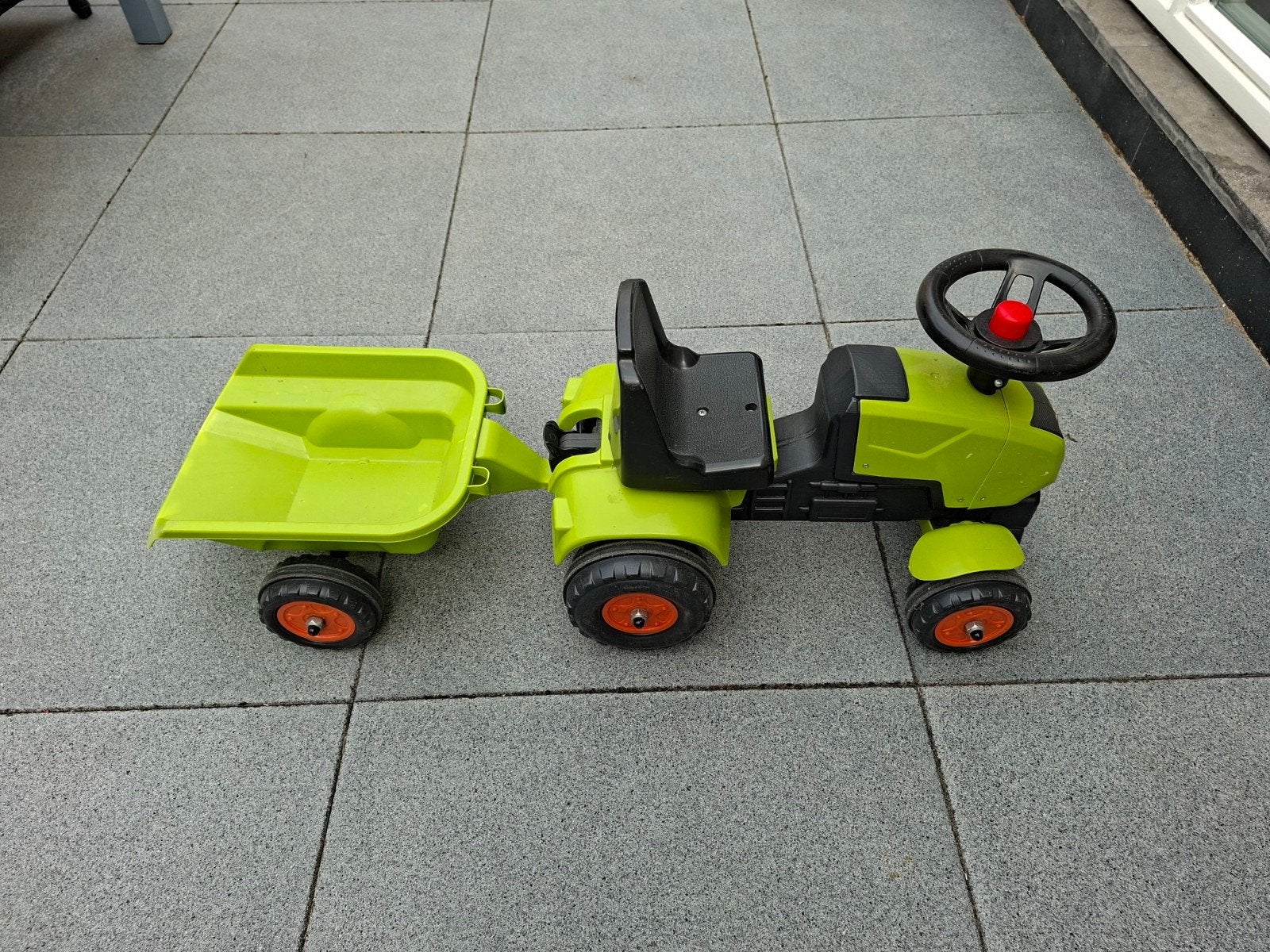 Loop tractor, Ophalen