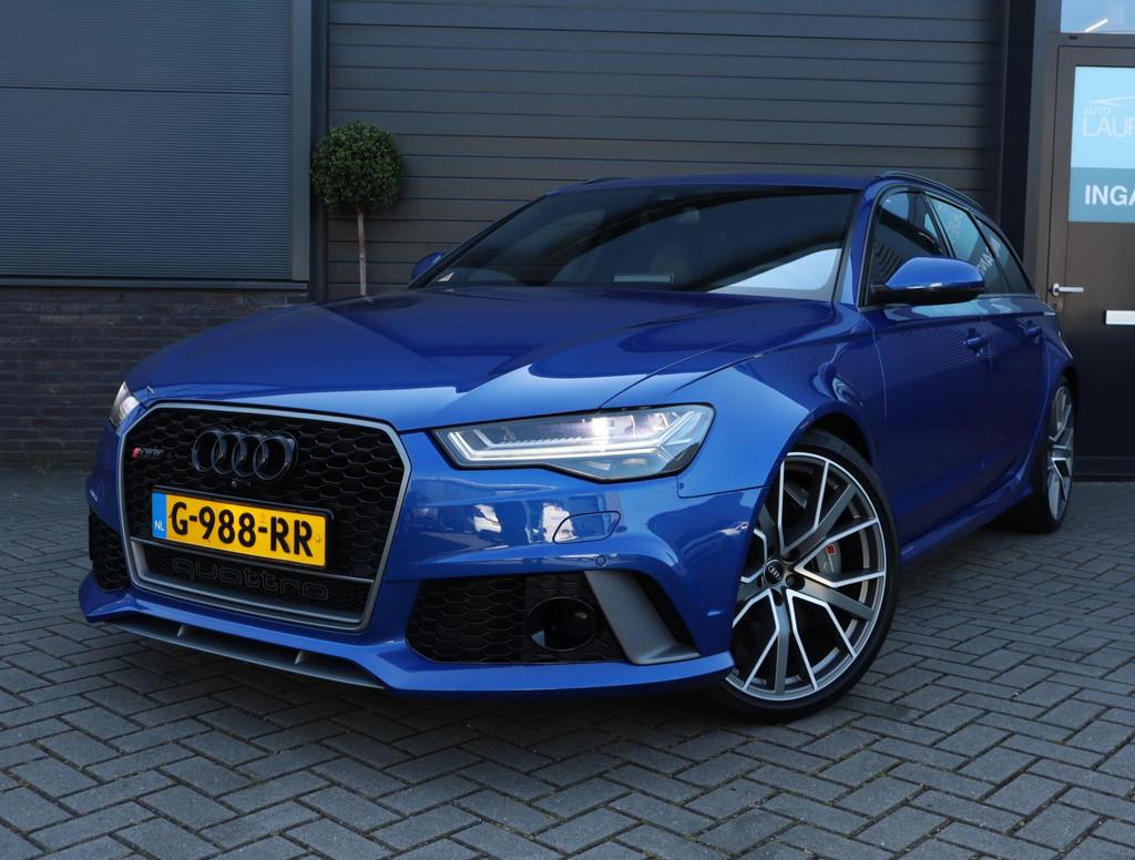 Audi A6 Avant 4.0 TFSI RS 6 quattro performance Pro Line Plu, Auto's, Audi, Bedrijf, Te koop, RS6, 360° camera, 4x4, ABS, Adaptive Cruise Control