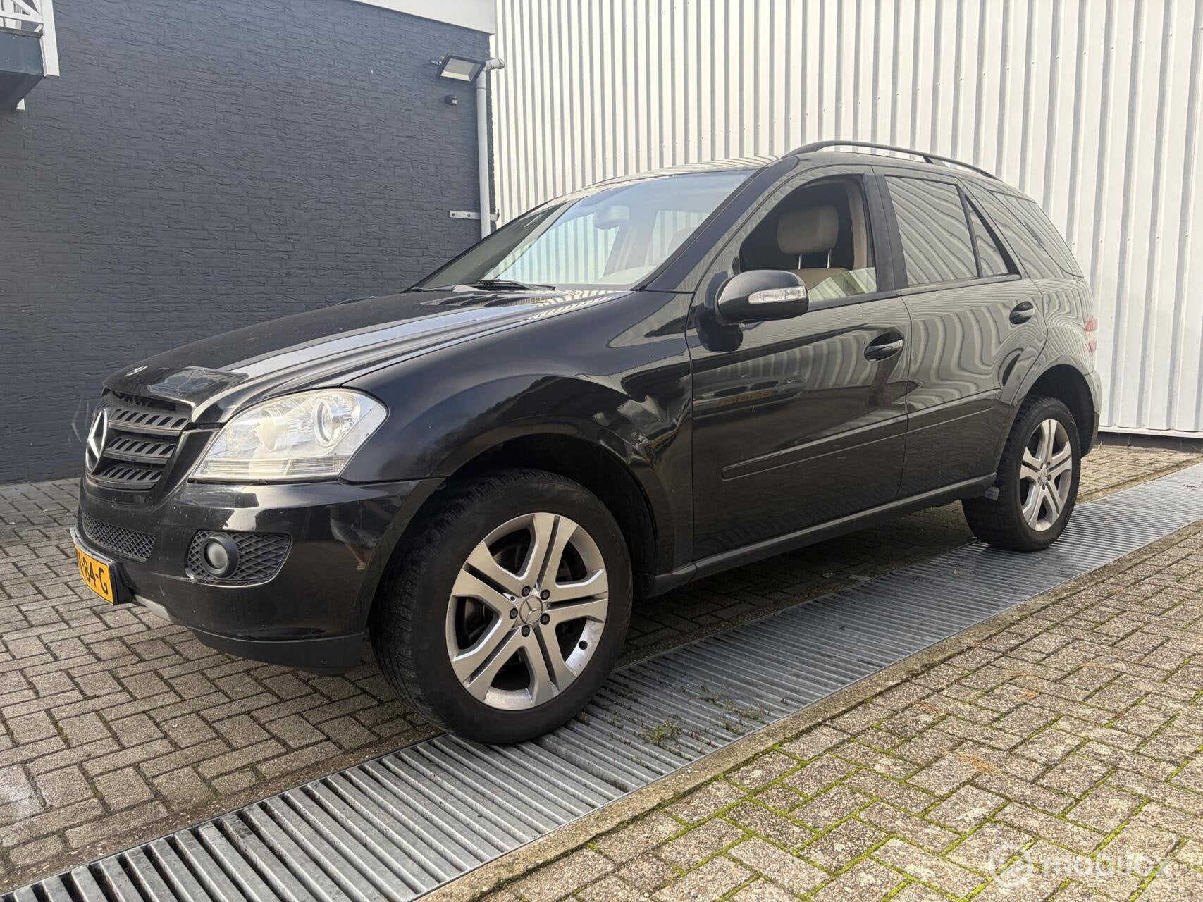 Mercedes ML-klasse 280 CDI 4Matic Grijs Kenteken Handel/Expo, Auto's, Automaat, Gebruikt, 190 pk, 2987 cc