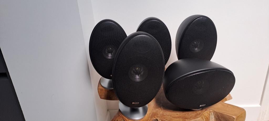 KEF E-301 5.0 Home Cinema Surround Sound Systeem, Audio, Tv en Foto, Luidsprekers, Overige merken, Ophalen of Verzenden, Zo goed als nieuw
